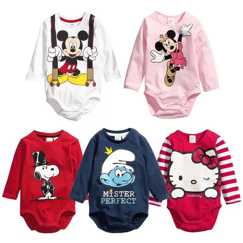 Детские комбинезоны комплект одежды для новорожденных одежда малышей хлопковые