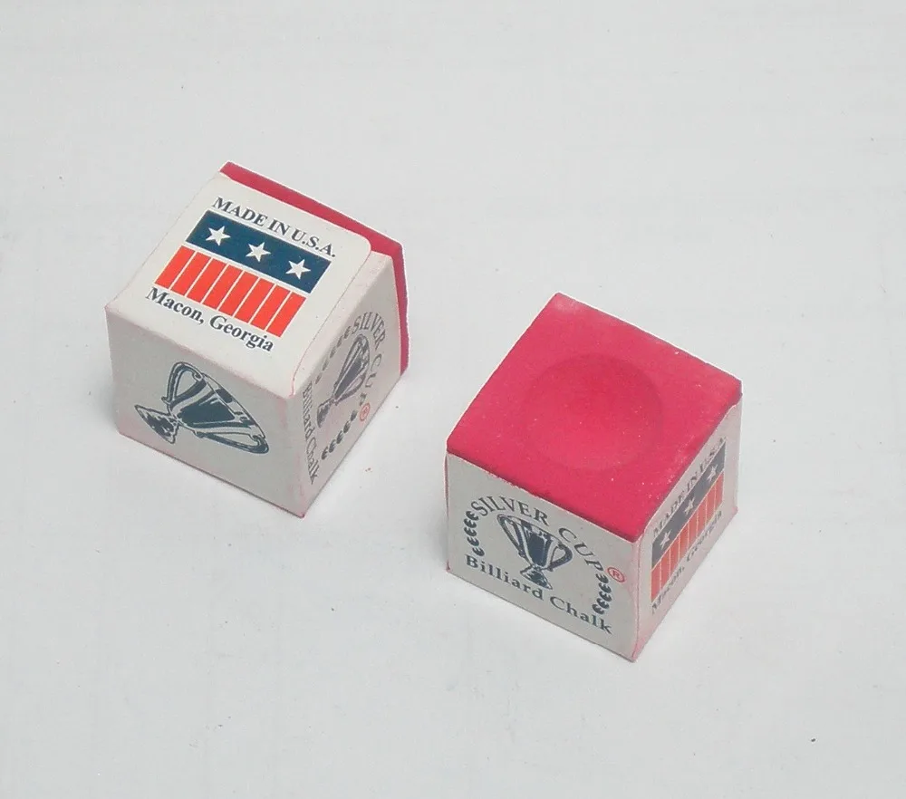 Новинка 2 шт. высококачественный красный Мел для бильярдного стола стика 92|stick|stick