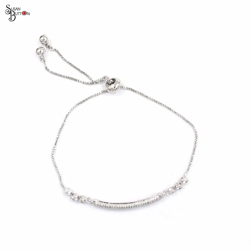 Новые браслеты серебряный металлический браслет с защелкой для женщин модный