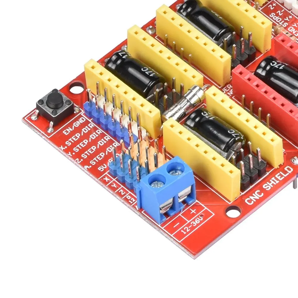 Детали для 3D-принтера A4988 драйвер CNC Shield V3 плата расширения гравировального