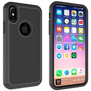 Силиконовый чехол для iPhone X, Xs, 4s, 5c, 5s, 6s, 6, 7, 8 Plus, противоударный