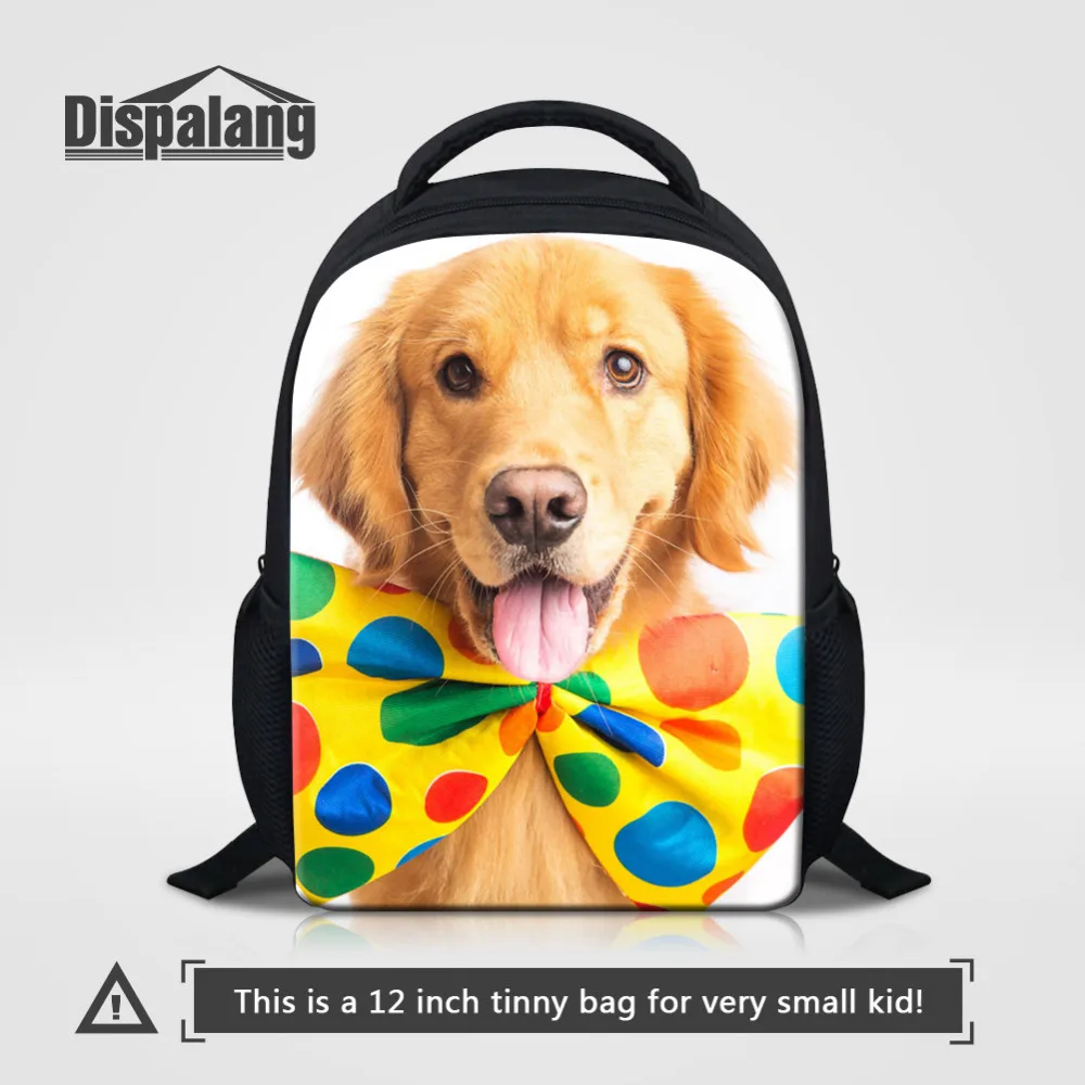 Dispalang Воздухопроницаемый рюкзак с милым принтом собаки, школьные сумки для детского сада, маленький рюкзак для мальчиков и девочек, детская ...