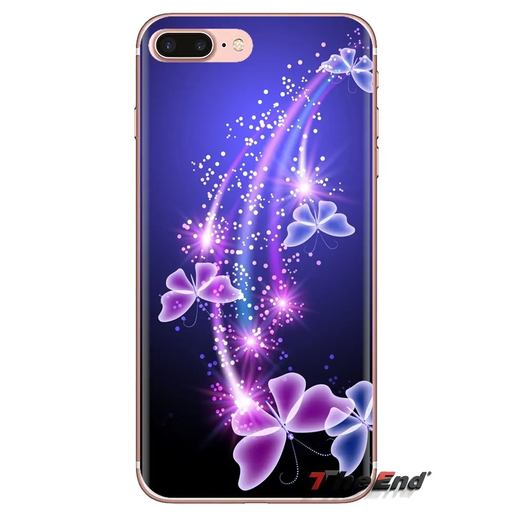 Abstract Neon For iPod Touch Apple iPhone 4 4S 5 5S SE 5C 6 6S 7 8 X XR XS Plus MAX Soft Transparent Cases Covers |