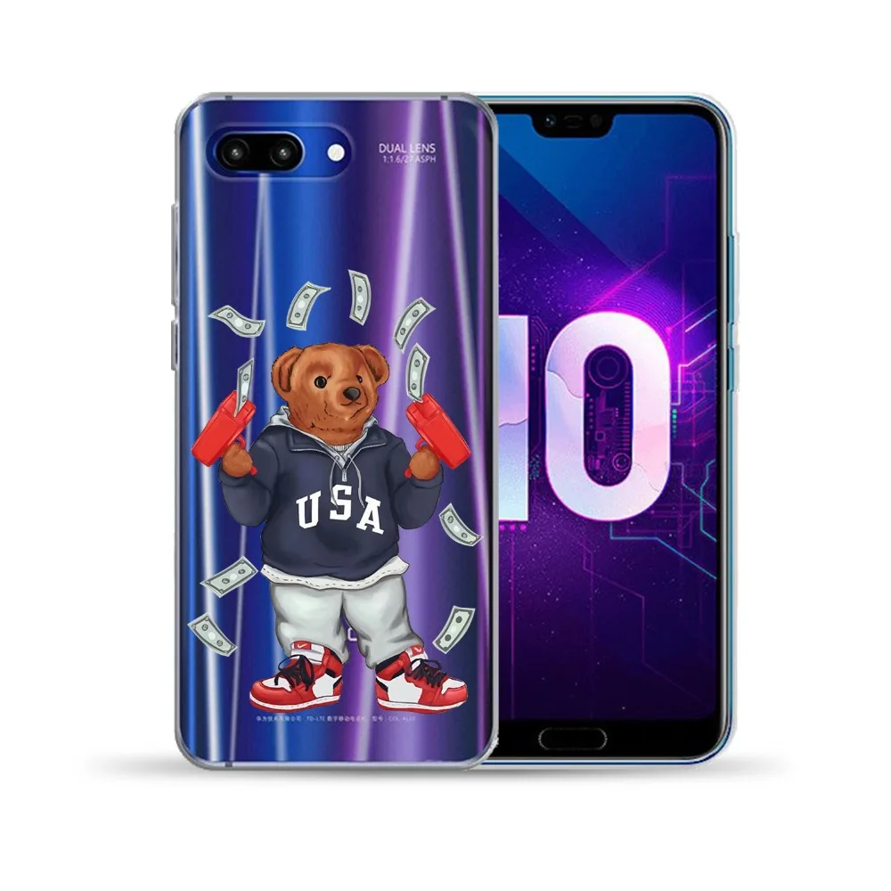 Чехол из ТПУ для Huawei Honor 9 10 Lite View 20 8X 8C 7A Y5 Y6 II Y3 Y7 2017 Y9 2018 2019 NOVA 4 3 3I | Мобильные