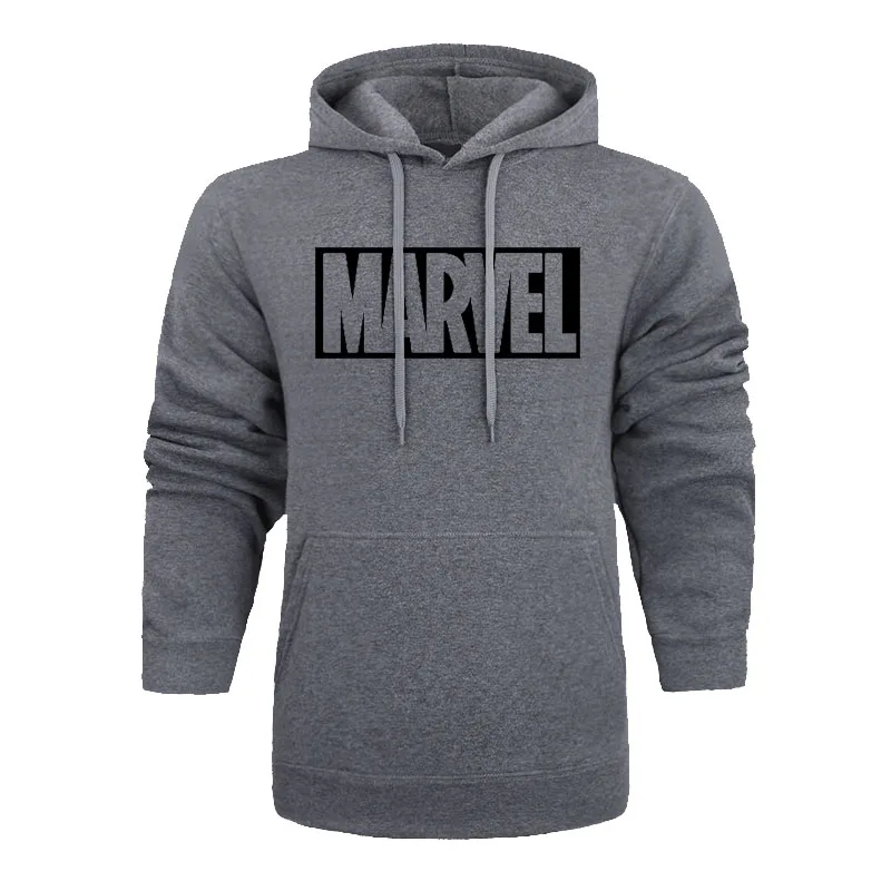 2019 осенние и зимние брендовые толстовки мужские высокого качества MARVEL с