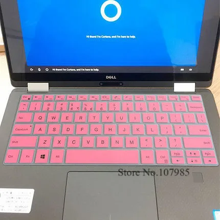 Pink 13," Ноутбук силиконовый чехол для клавиатуры DELL XPS 13 9370/XPS 13 9365 13-9370 13-9365 13 - Цвет: Pink