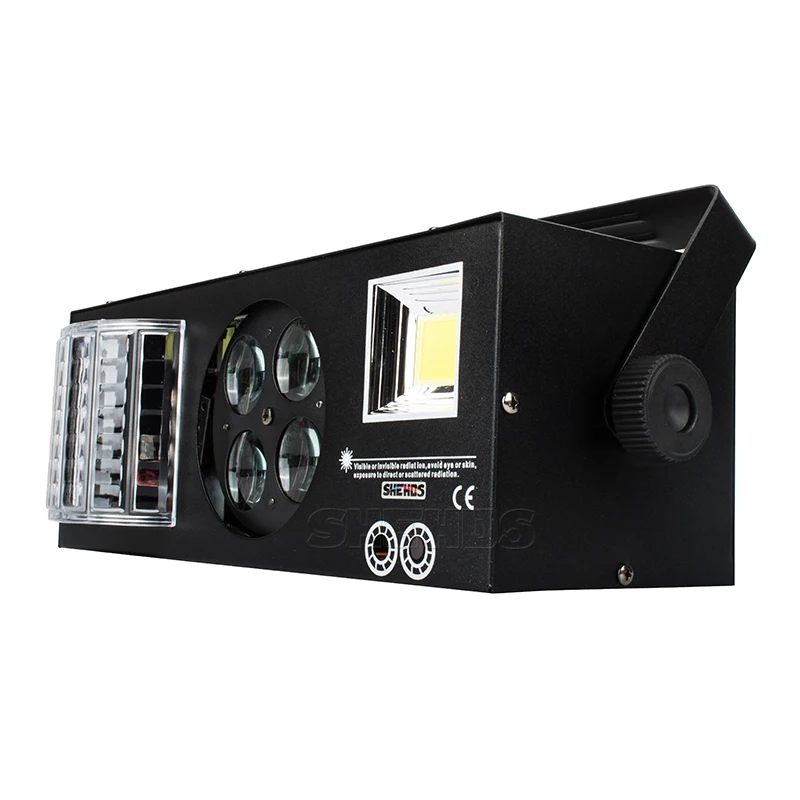 Хорошее качество светодиодный лазерный стробоскоп 4в1 DMX512 сценический эффект света хорошо для DJ диско день рождения вечеринки Свадебные украшения клубов и бара