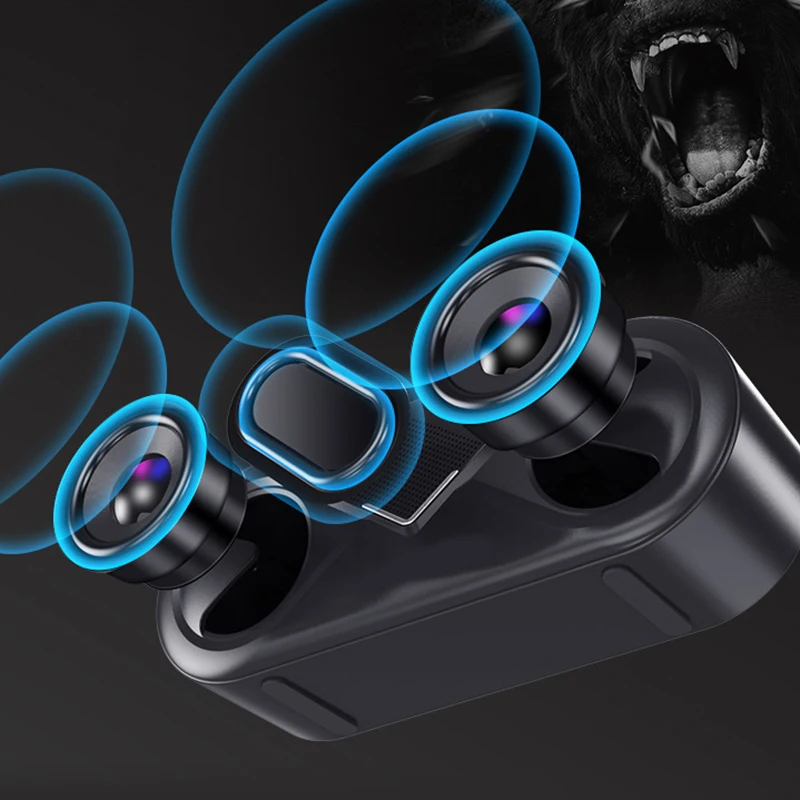 Открытый динамик беспроводной портативный Bluetooth светодиодный сабвуфер 4D Hifi