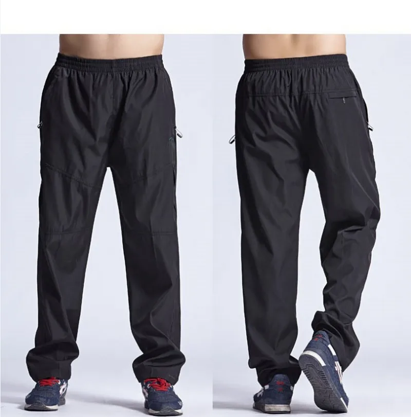 2018 New Warm Winter Fleece Thicken Men's casual Pants Heavyweight Mens Thermal Trousers Waterproof Slim Fitted Sweatpants 3XL | Мужская