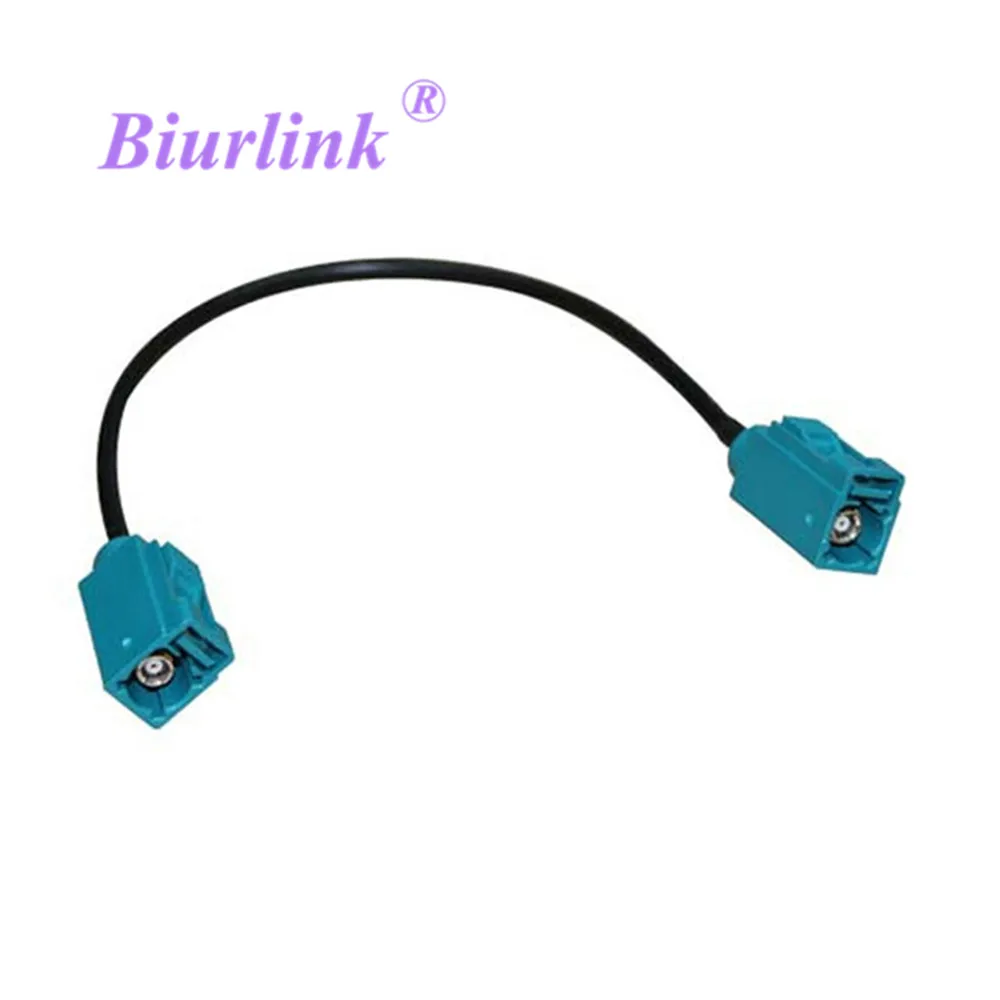 Biurlink Автомобильный gps антенный удлинитель адаптер Fakra Female to Female Fakra Z для VW Ford Benz Bla-punkt