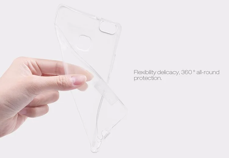 Nillkin TPU 0,6 мм Ультратонкий чехол для телефона s для huawei P9 Lite G9 Lite силиконовый чехол кристально чистый чехол+ розничная посылка