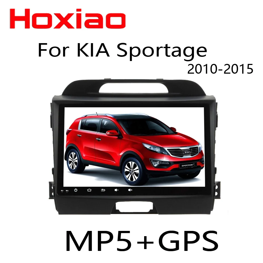 Автомобильный gps 2 din радио рекордер для KIA Sportage 2011- 9 'Bluetooth стерео MP5 плеер FM/AM Поддержка Android Интернет - Цвет: 9inch  MP5-GPS