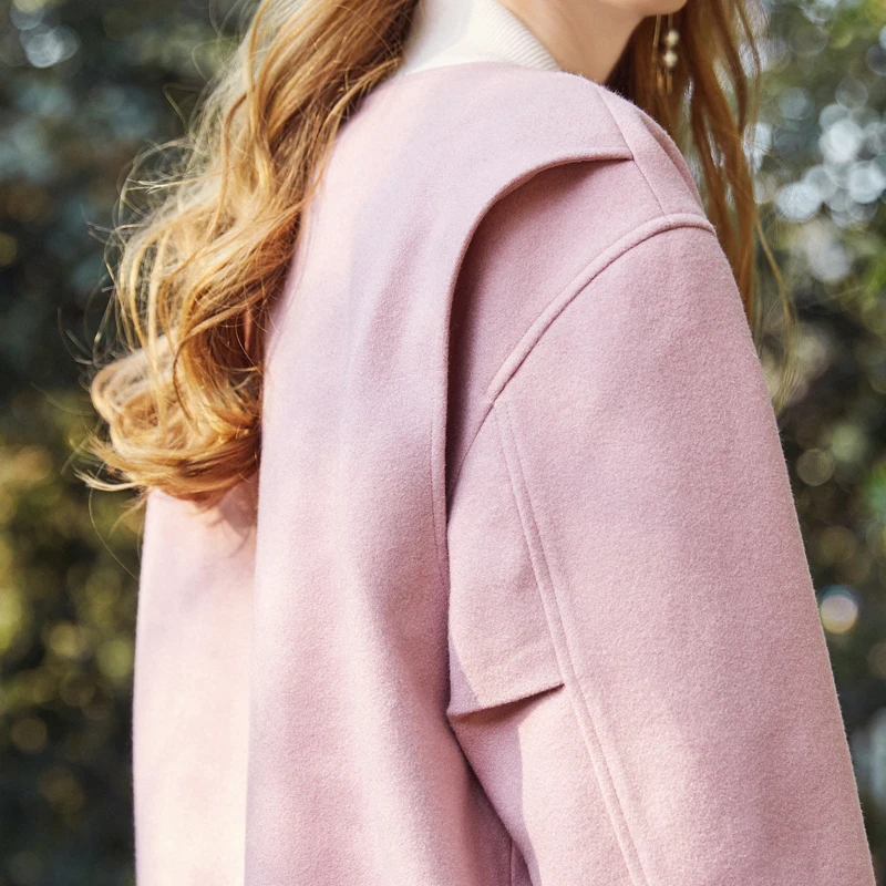 ARTKA Женская Весенняя и летняя новая шерстяная розовая бейсбольная форма Верхняя