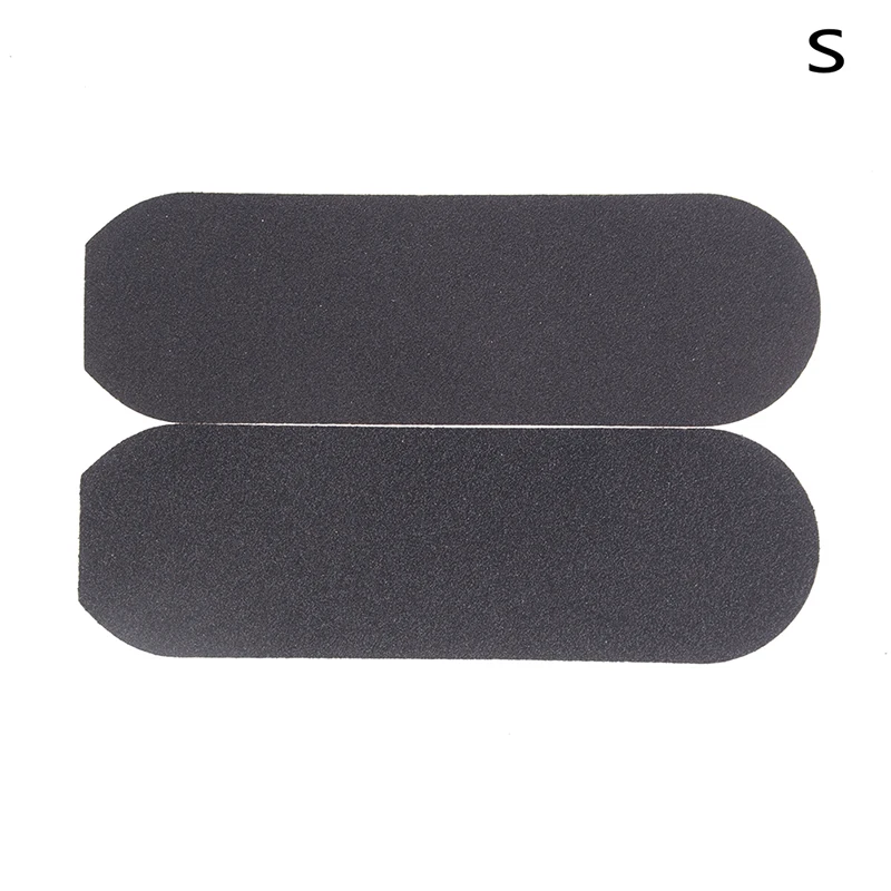 BK 10.2x3.3cm 10 шт. инструмент для ухода за ногами, Песочная бумага, замена для нержавеющей стали, двухстороннее средство для удаления мозолей, педикюра, 2 цвета - Цвет: BK 10.2x3.3cm