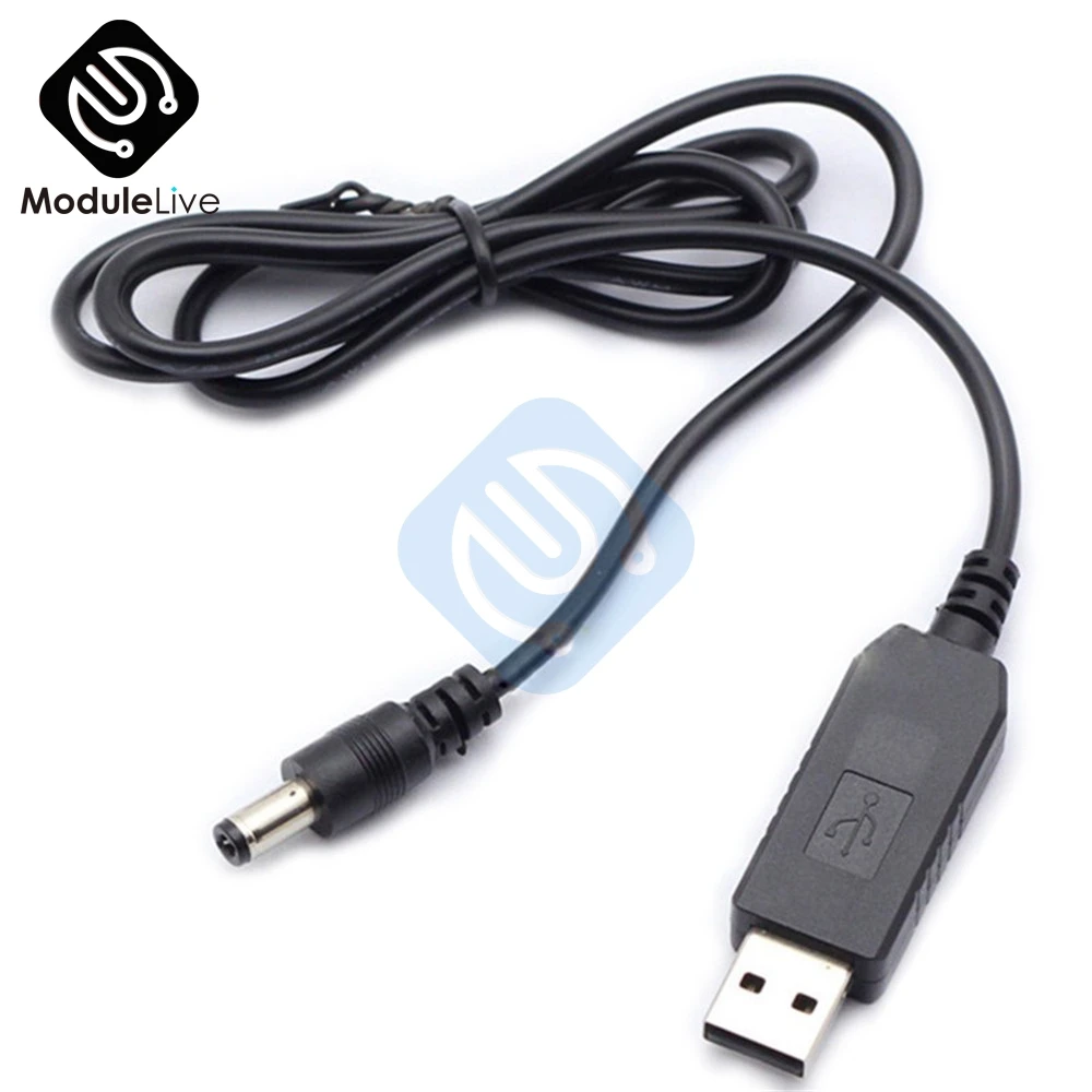 USB DC 5V to 12V Step up Cable Module Converter 2 1x5 5mm Male Connector | Обустройство дома