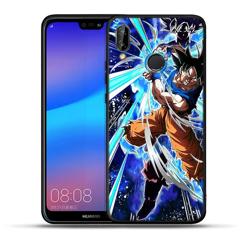 Dragon Ball Z Super DBZ Goku Модный чехол для huawei mate 20 10 P30 P20 P10 P9 P8 Lite Pro P Smart чехол для телефона чехол - Цвет: H1200