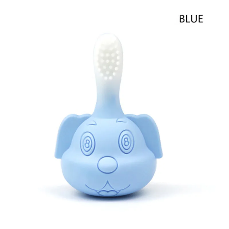Силиконовые Зубная щётка для молярная стержень детские товары Baby dolls Животные