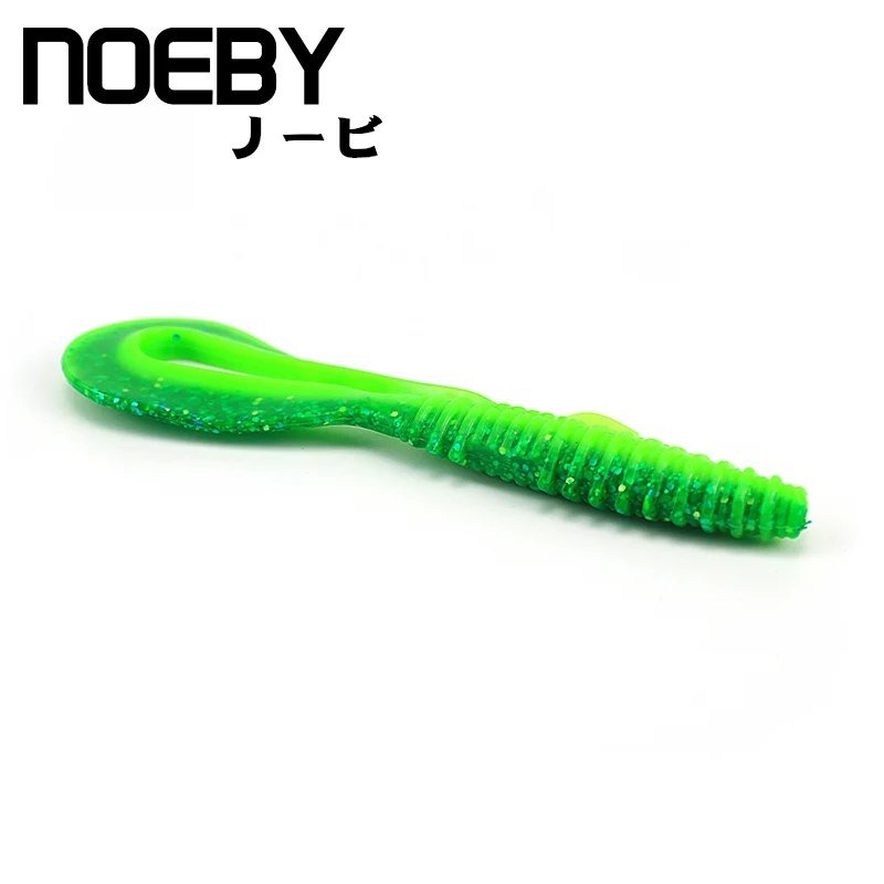 NOEBY 6 шт./лот Мягкая приманка 80 мм/2 5 г U образная для рыбной ловли искусственная
