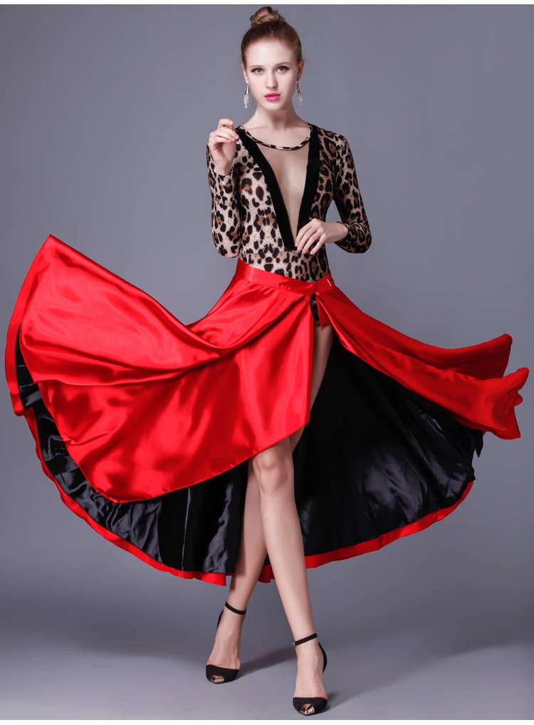 Костюм для латиноамериканских танцев новая юбка фламенко|latin dance costumes|latin dancelatin