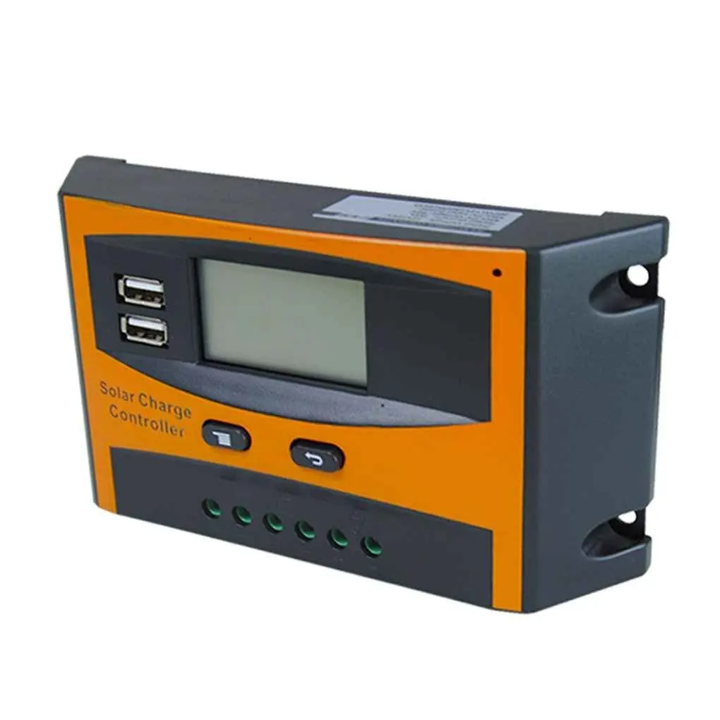 20A 12V 24V блок управления установкой на солнечной батарее ЖК-дисплей Функция Dual USB