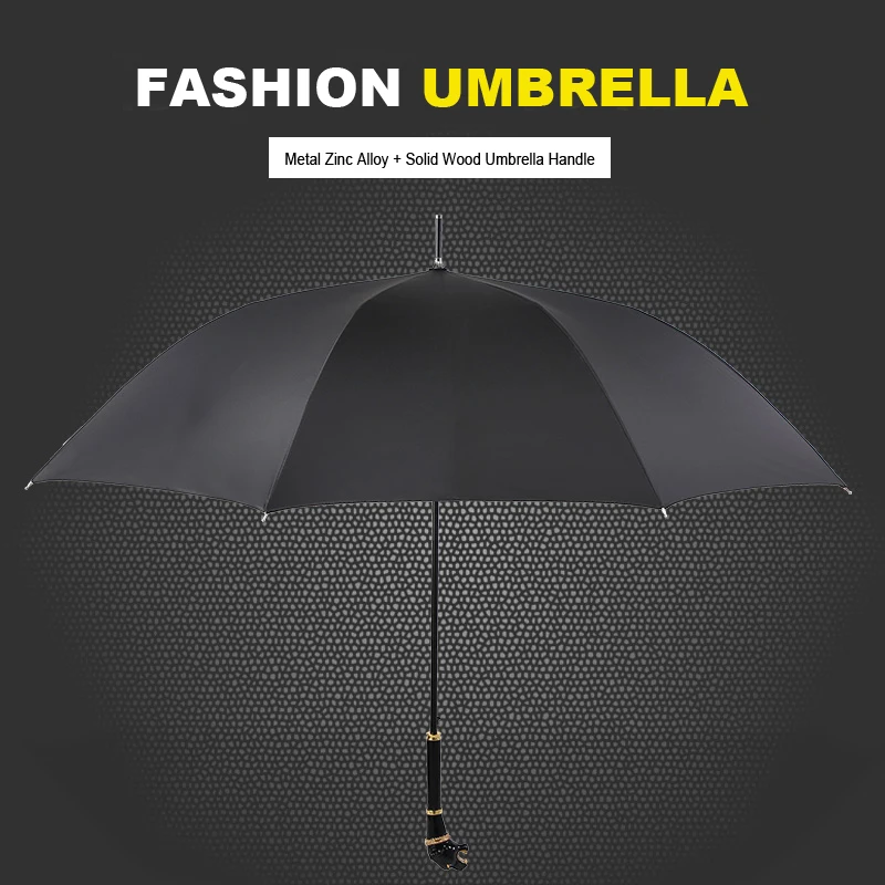 Креативный зонтик от дождя для женщин и мужчин, зонт Parapluie, леопард, голова льва, Paraguas, элегантные зонты для сценического шоу, модный зонтик