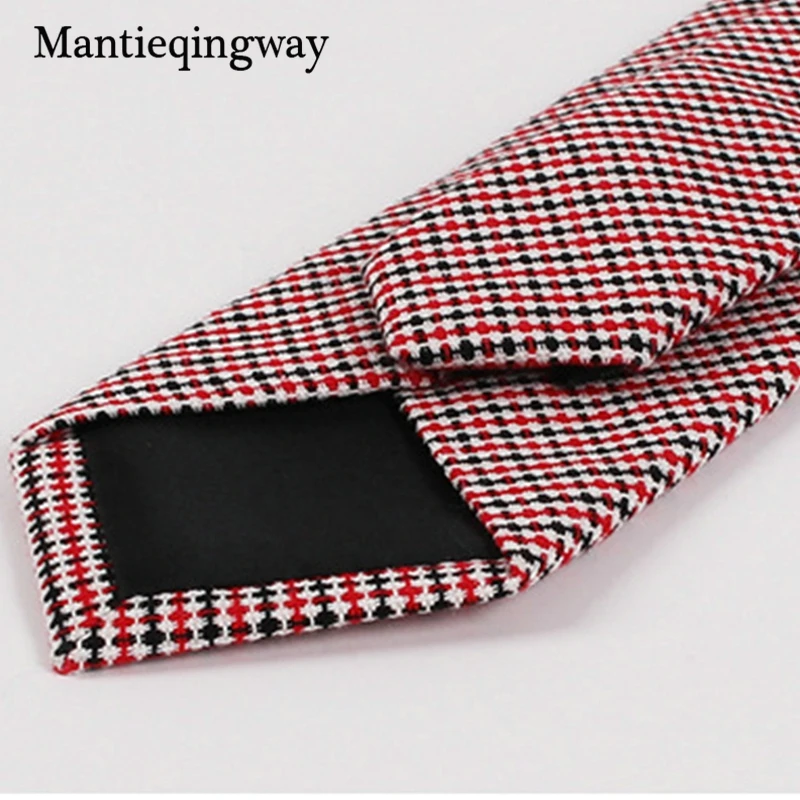 Мужской костюм Mantieqingway тонкий галстук для худой шеи 6 5 см Модный классический