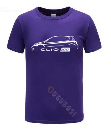 Новинка 2019 брендовая одежда мужская футболка RENAULT CLIO SPORT 200 CUP CLASSIC с изображением