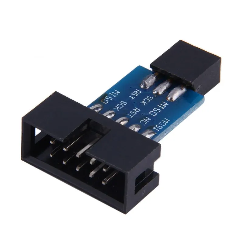 10 Pin to 6 Adapter Board for AVRISP MKII USBASP STK500 | Электронные компоненты и принадлежности