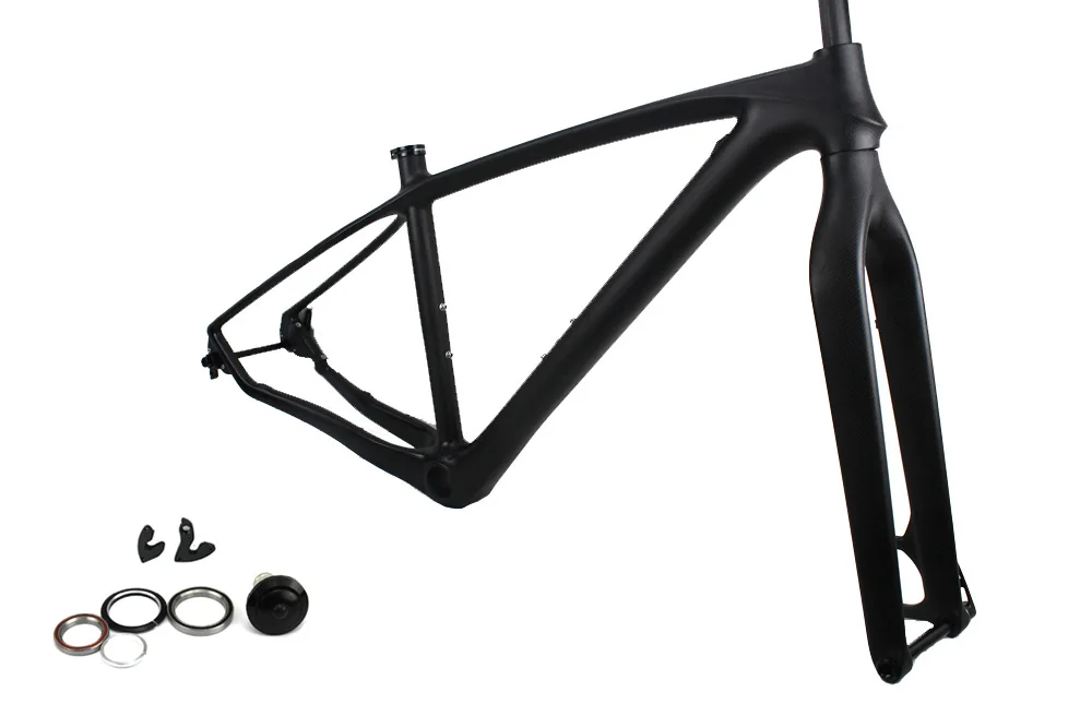 T800 карбоновая MTB рама Carbono Mtb 29er 3 K mtb карбоновая рама+ вилка горный велосипед 29er-17.5дюймов 19 дюймов матовая/глянцевая