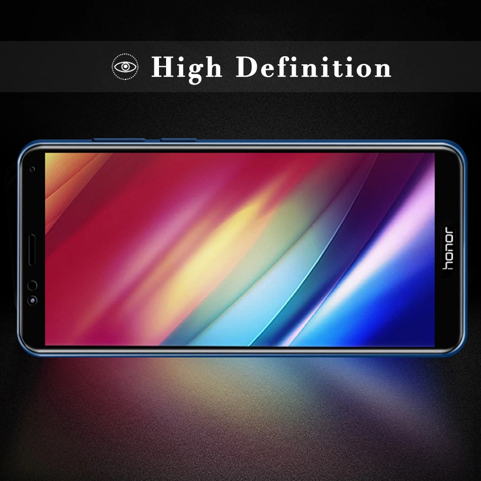 Glass honor 7a pro 7c glass on the for huawei 7x x7 7s s7 screen protector c7 a7 7 a x c s film honor7x huavei protect |