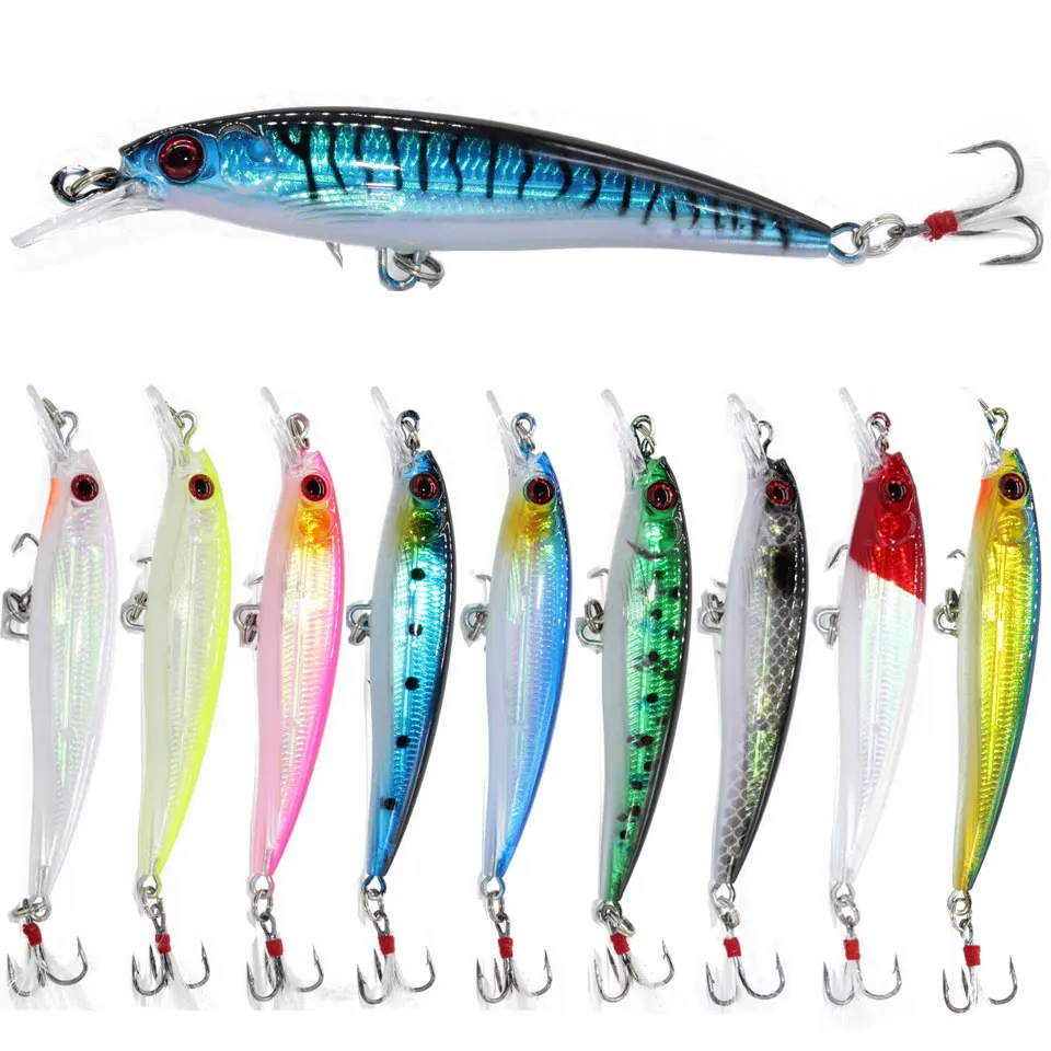 Жесткий пластик рыболовные приманки 9 см/7 г искусственная приманка Crankbait Рыбалка