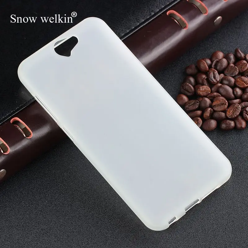White Snow Welkin гелевый ТПУ тонкий мягкий Противоскользящий силиконовый чехол-накладка для htc One A9 5,0 дюймов резиновая сумка Coque Fundas - Цвет: White