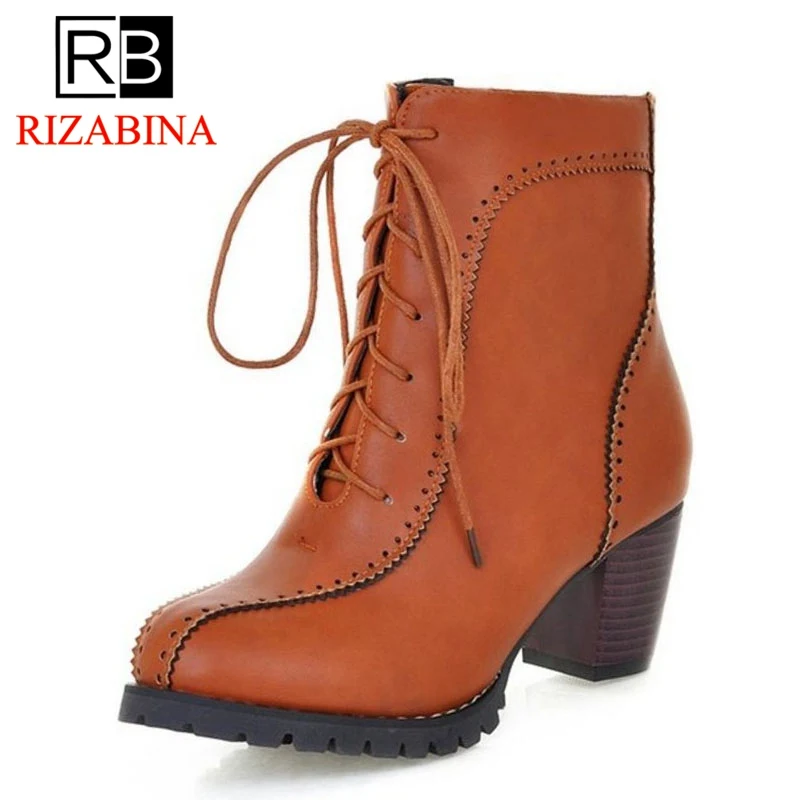 RizaBina/размер 33 43 женские сапоги до середины икры зимние на высоком каблуке с