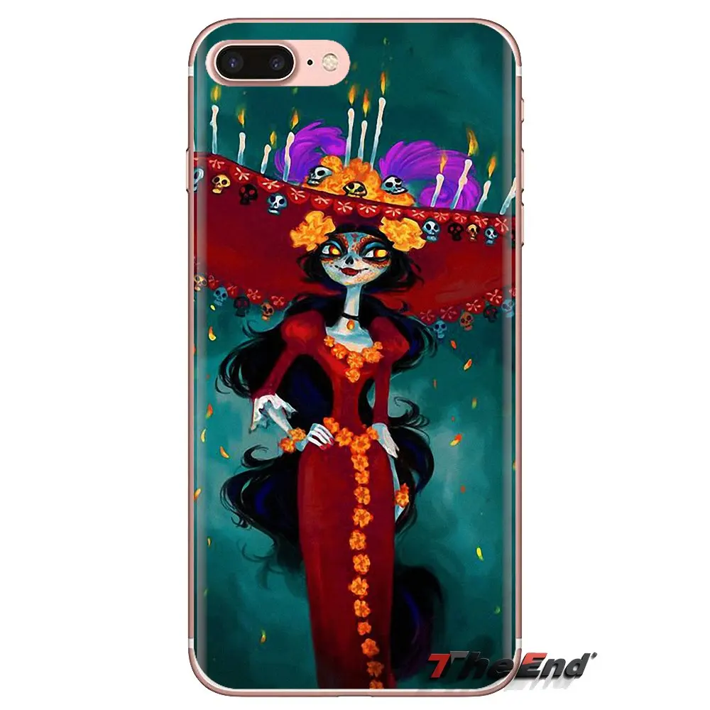 For Sony Xperia Z Z1 Z2 Z3 Z5 compact M2 M4 M5 C4 E3 T3 XA Huawei Mate 7 8 Y3II Silicone Cases Covers The Book of Life Movie Art |