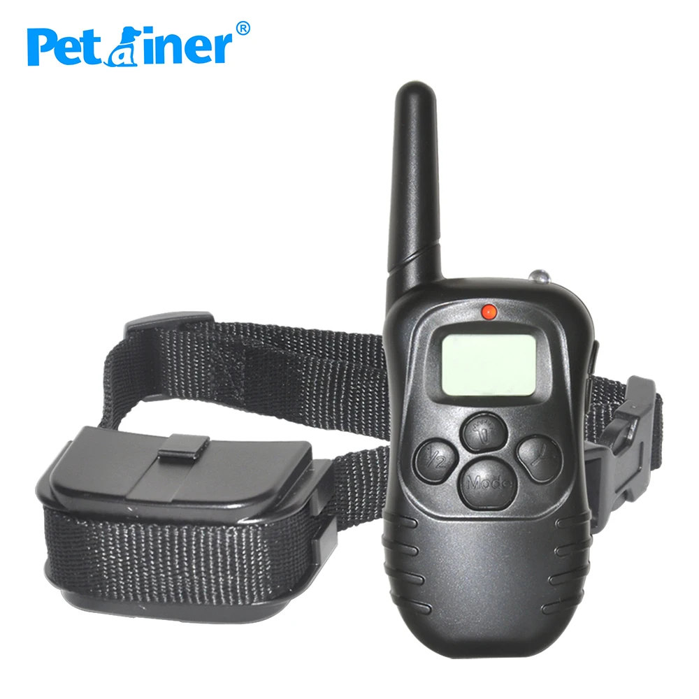 Ошейник для дрессировки собак Petrainer 998D 1 с ЖК дисплеем дистанционным управлением
