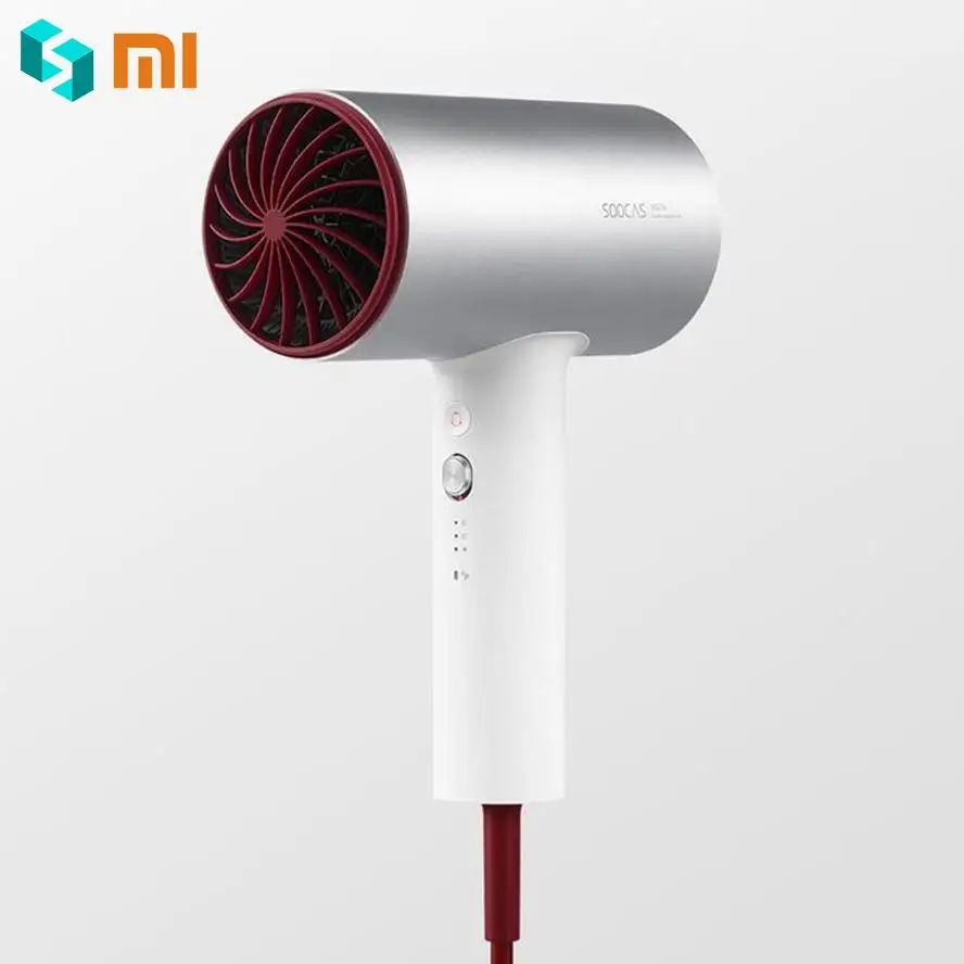 Оригинальные Xiaomi Soocas волосы анион H3 быстросохнущие инструменты для волос 1800 Вт