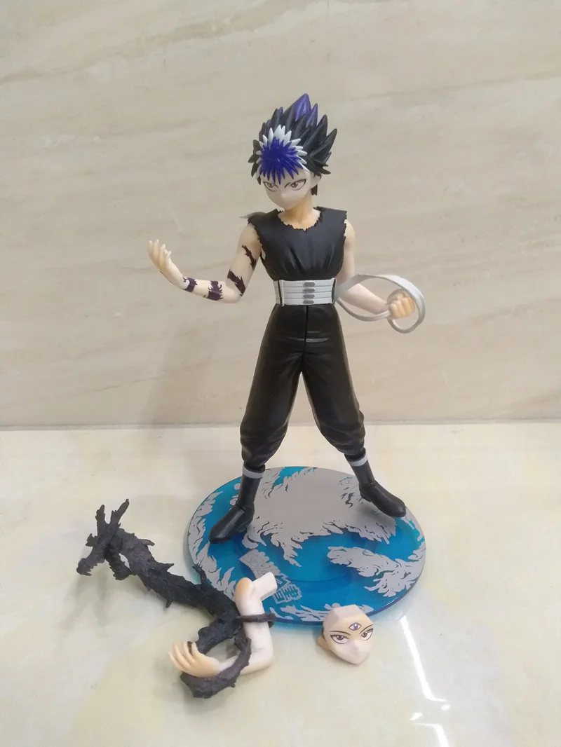 Аниме Yu Hakusho Hiei ПВХ фигурка Коллекционная модель игрушки куклы 19 см|Игровые