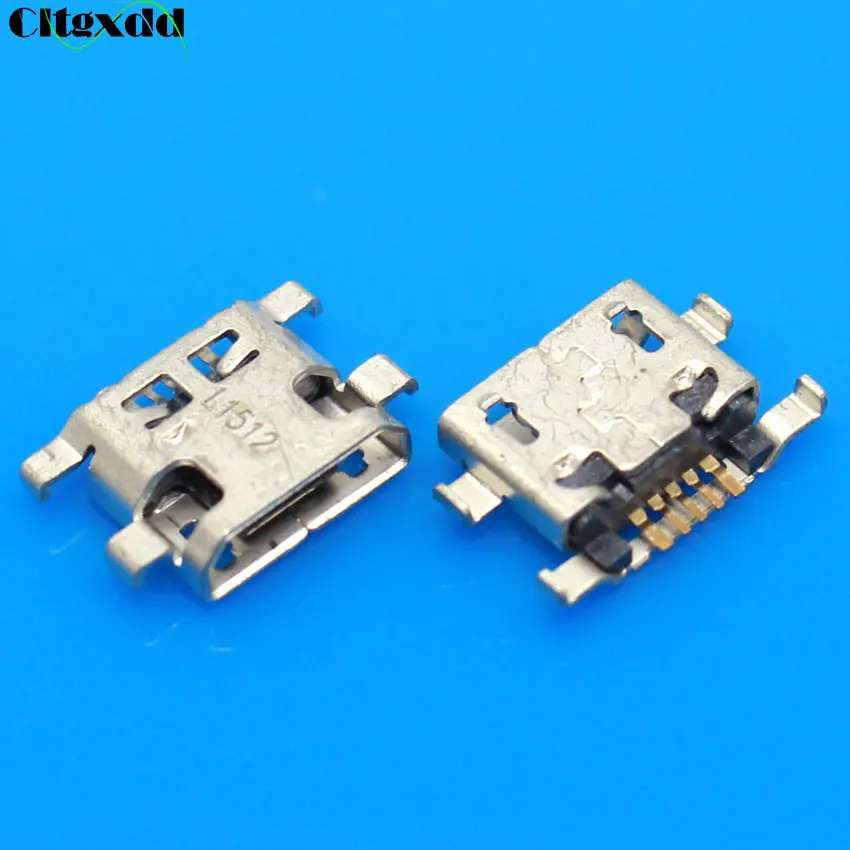 Cltgxdd 10 шт. микро USB разъем для Huawei H60-L01 H60-L02 Honor 6 5pin женский мини usb зарядки |
