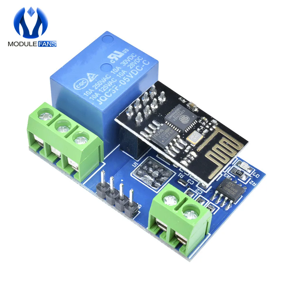 ESP8266 Esp01 ESP 01 сети Беспроводной WI FI триггерный релейный модуль Интернет вещей IOT