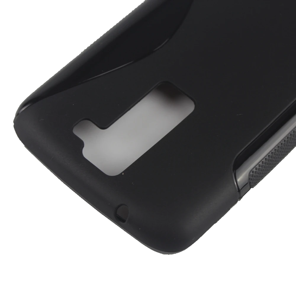 S линии Мягкий гель ТПУ прозрачный тонкий гибкий кожи чехол для LG K8/K350/k350n/K350E