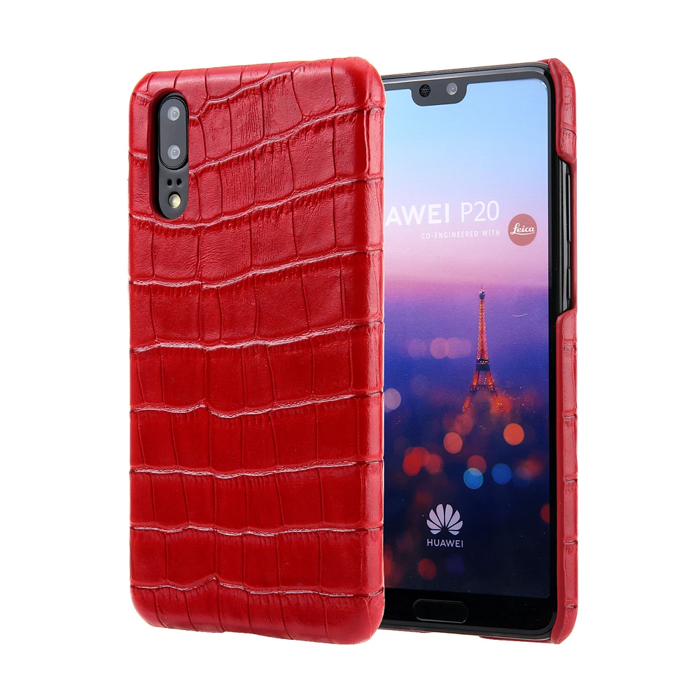 Чехол для телефона Huawei P20 pro с крокодиловым узором чехол из искусственной кожи
