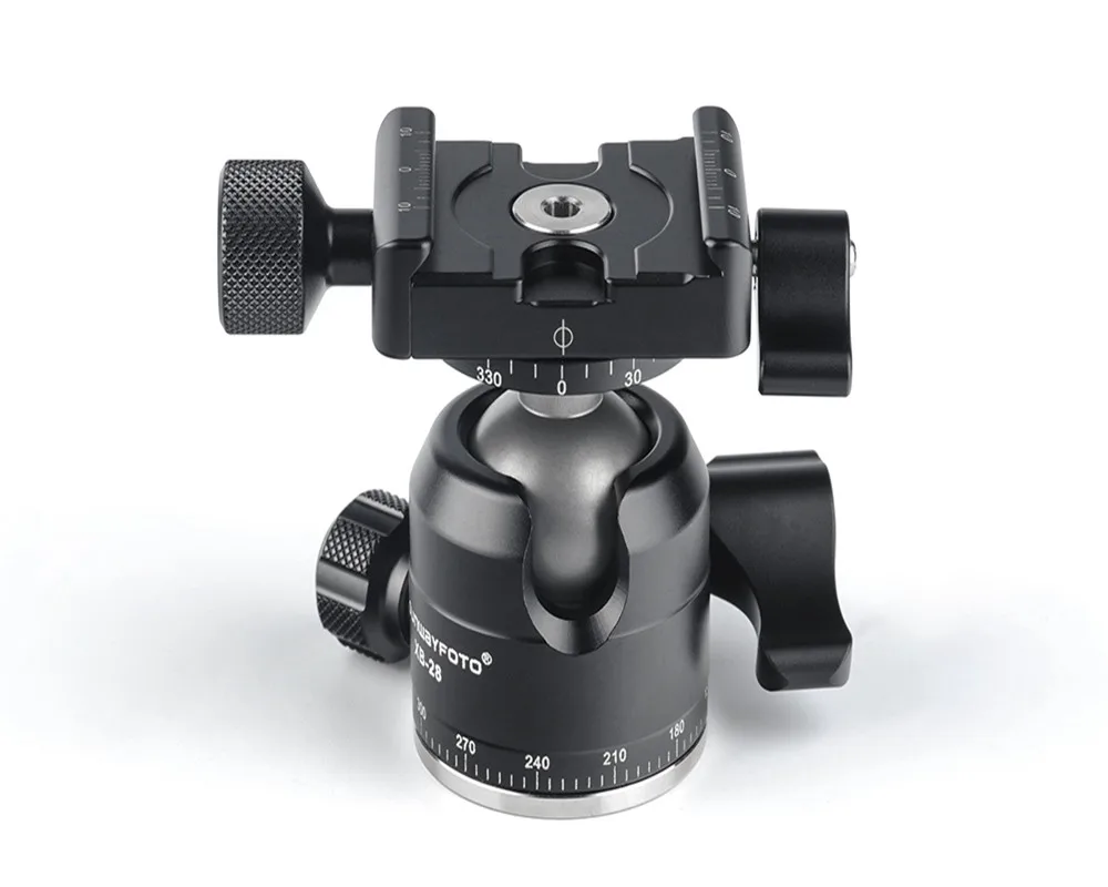 SUNWAYFOTO XB 28II мини панорамные Шаровые Головки с низким гравитационным центром и