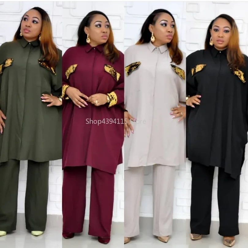 Новый стиль африканская женская одежда Дашики Мода Цвет соединяет вместе