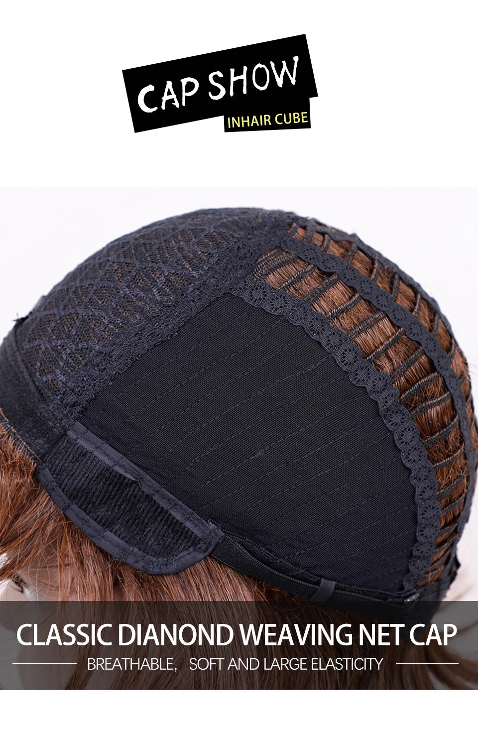 Inhair Cube короткие синтетические парики для женщин натуральные прямые пушистые Многослойные короткие волосы парик с челкой европейский стиль