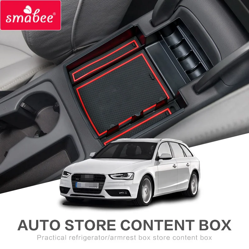 Для Audi A4 A5 A5S 2009 2017 Автомобильный Центральный пульт подлокотник коробка для