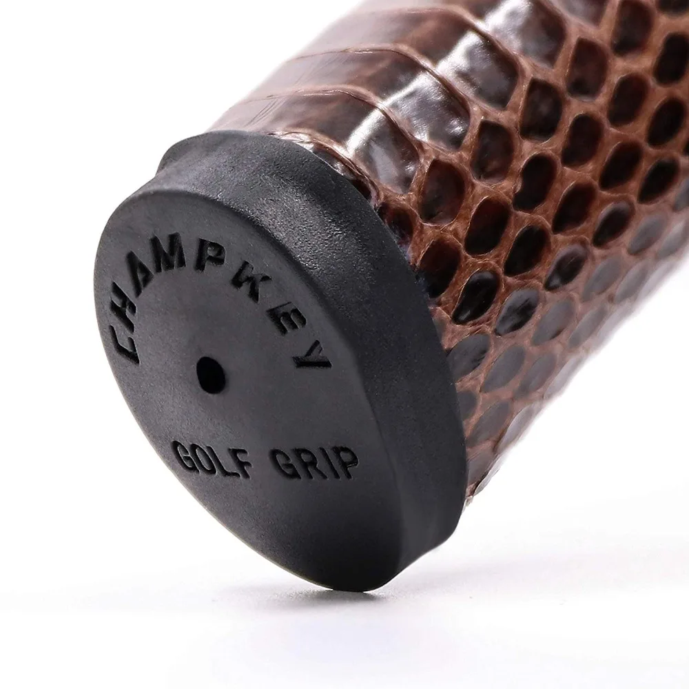 New CHAMPKEY Monster Snake Leather Jumbo Size Golf Putter Grips- 8 Colors Pure Handmade Leather Golf Grips