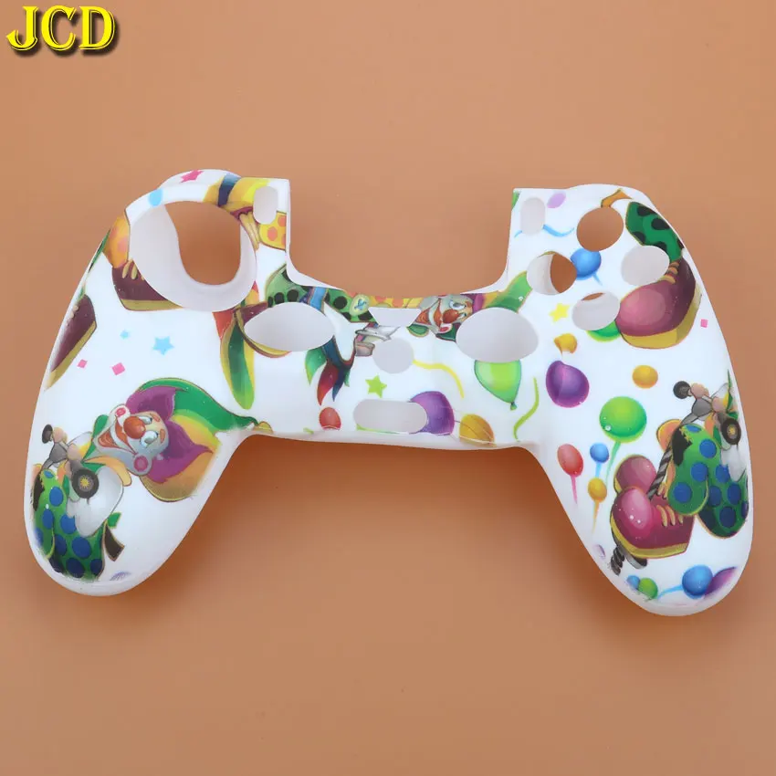 JCD 1 шт. цветной Противоскользящий силиконовый резиновый чехол для PS4 Dualshock 4 Pro Slim