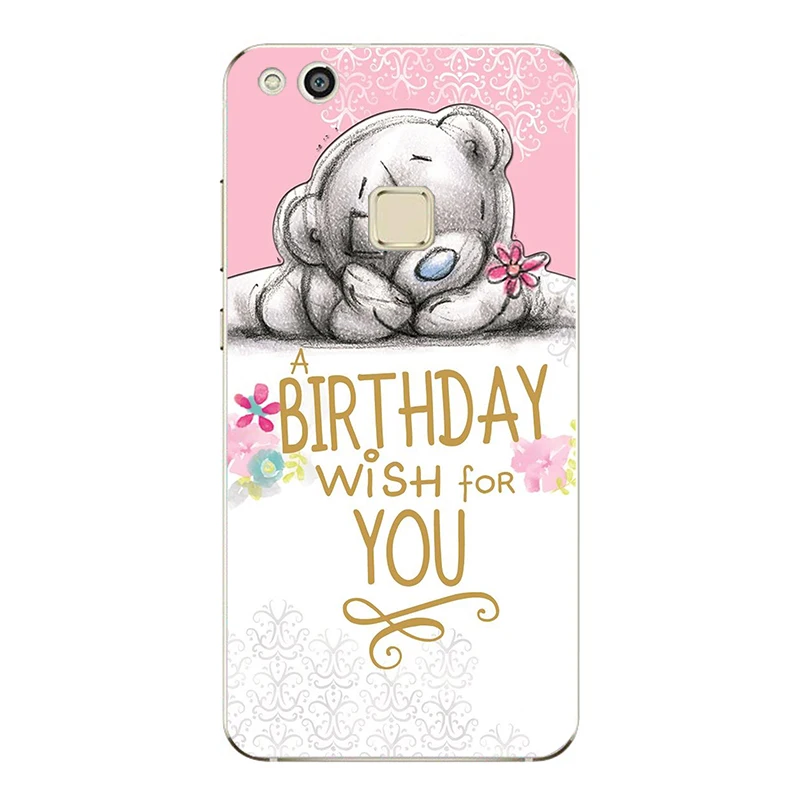 Чехол для Huawei Mate 9 10 Por P9 P10 P20 Plus Lite Honor V9 Tatty Teddy Me To You Bear мягкий силиконовый чехол