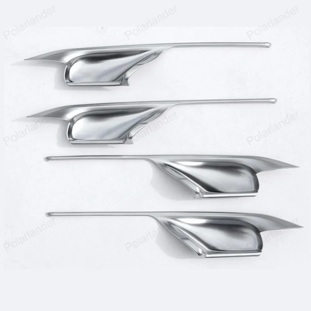 

4PCS ABS Chrome Interior Door Handle Bowl Cover Trim for BMW X5 F15 X6 F16 2014 2015 2016 car Styling