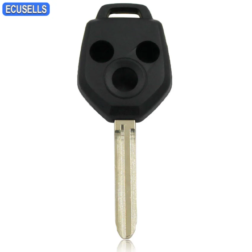 Чехол для ключей с 3 кнопками умный корпус от автомобиля чехол-брелок Subaru Forester Legacy